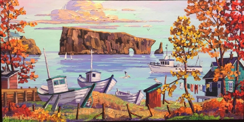 Le rocher, Gaspé