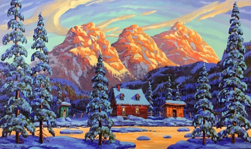Les trois soeurs de Canmore