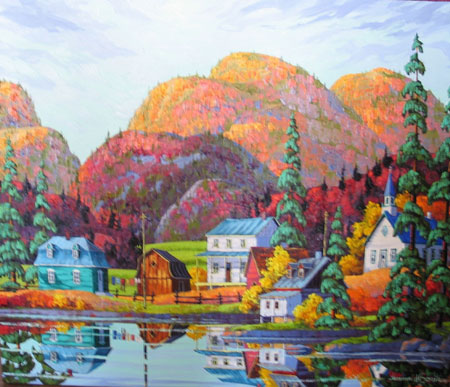 Le coeur de Sainte-Rose-du-Nord