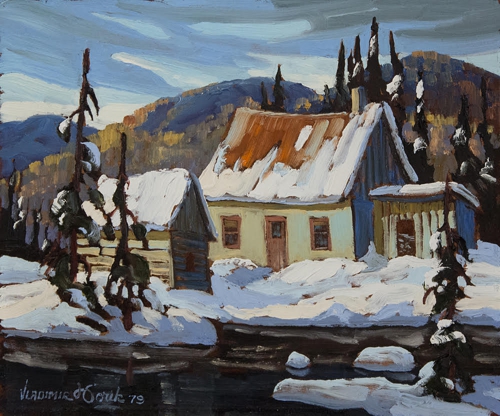 La première neige en Charlevoix